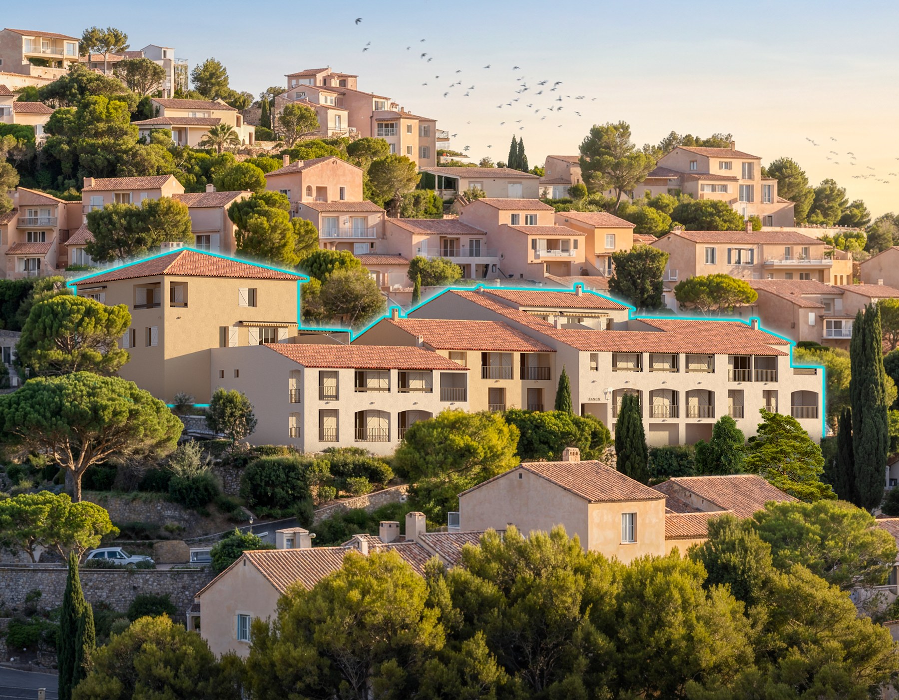 Bâtiment Banon — vue agrandie